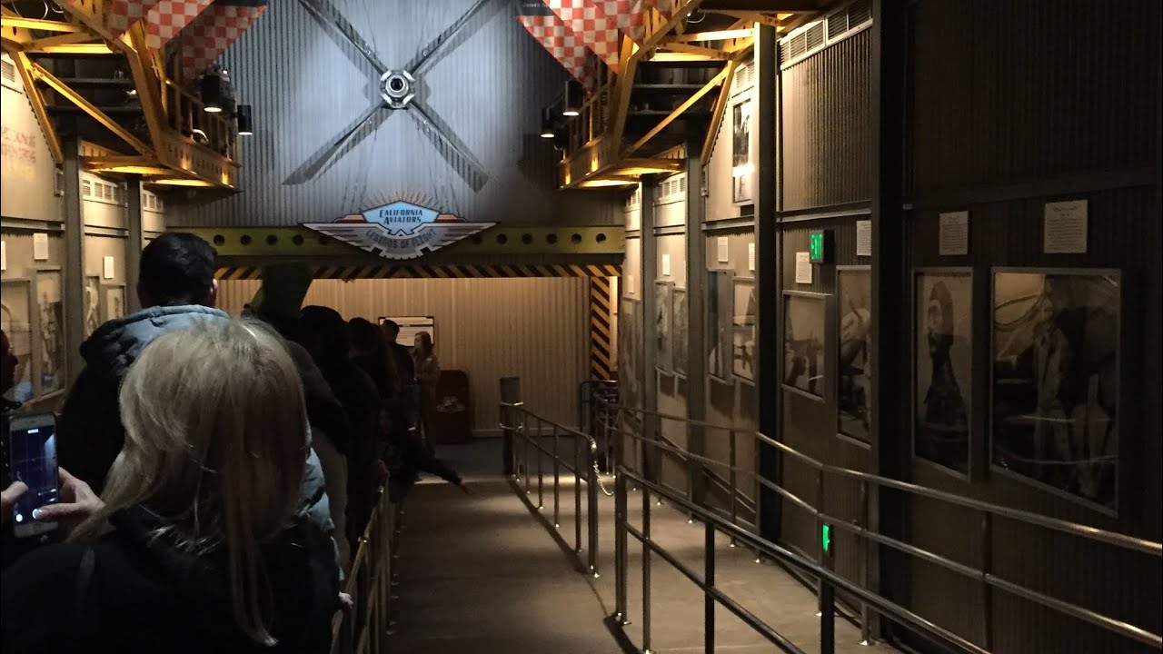 Soarin Around the World Full Ride and Queue at Disney California Adventure Park December 2021