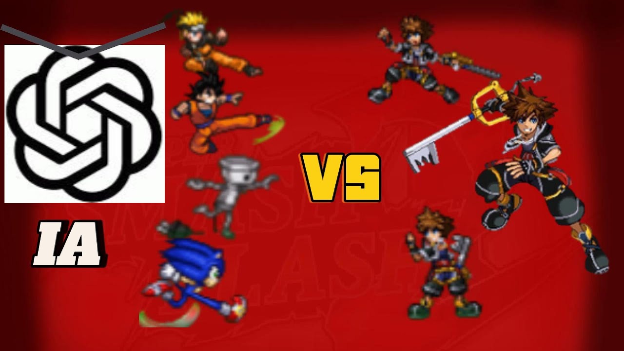 La IA vs YO (Retos locos) en Super Smash Flash 2  Parte 1