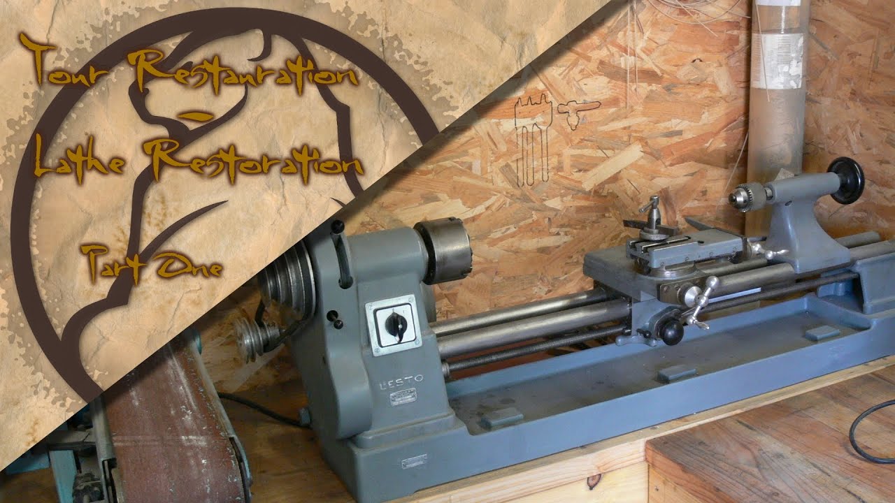 Tour Restauration - Lathe Restoration - Part One
