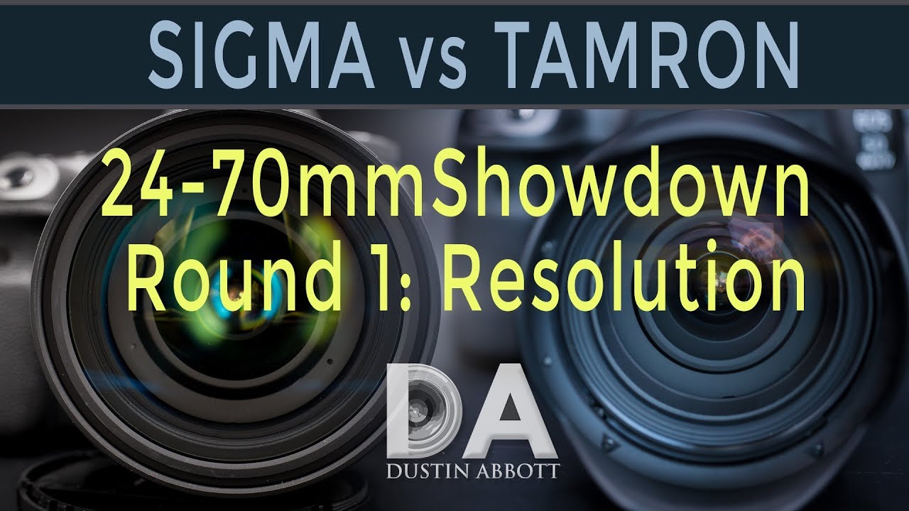 Tamron G2 vs Sigma ART: 24-70mm Shootout Round 1: Resolution