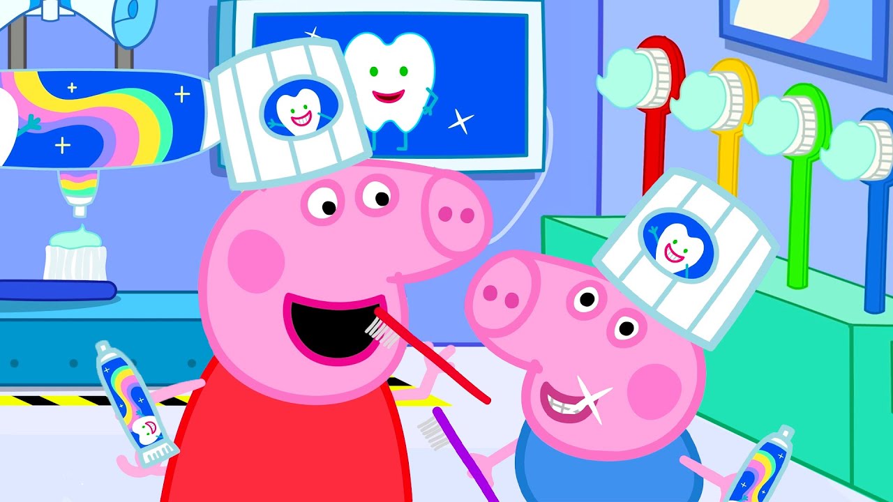 Zähneputzen mit Peppa | Peppa-Wutz-Geschichten