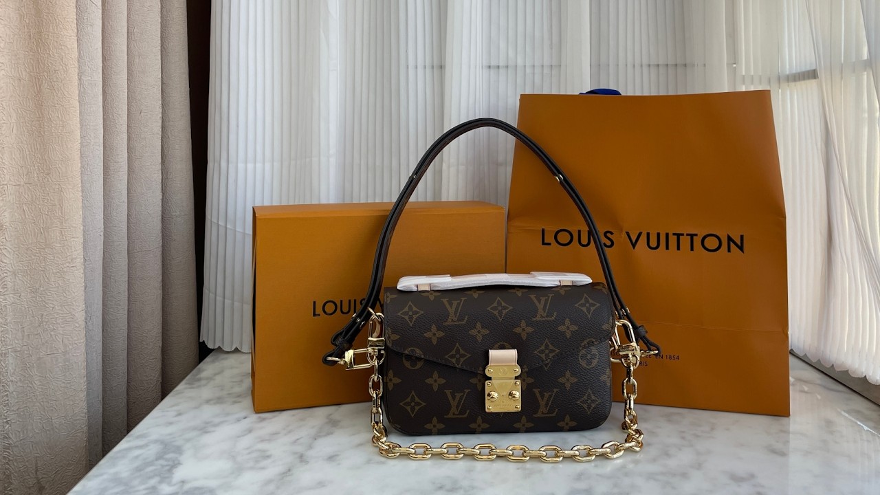 Louis Vuitton Pochette Métis East West Monogram M46279 Review #bags #review #unboxing