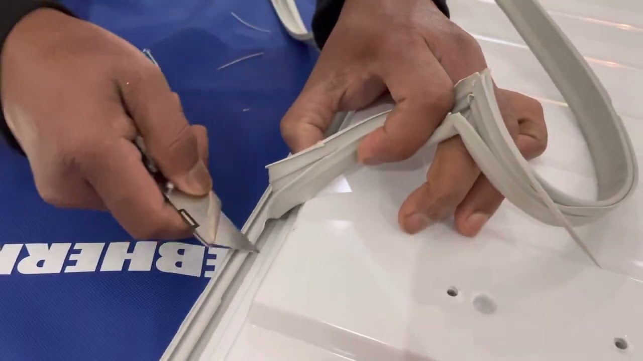 Door gasket replacement installation on Liebherr ECBN models