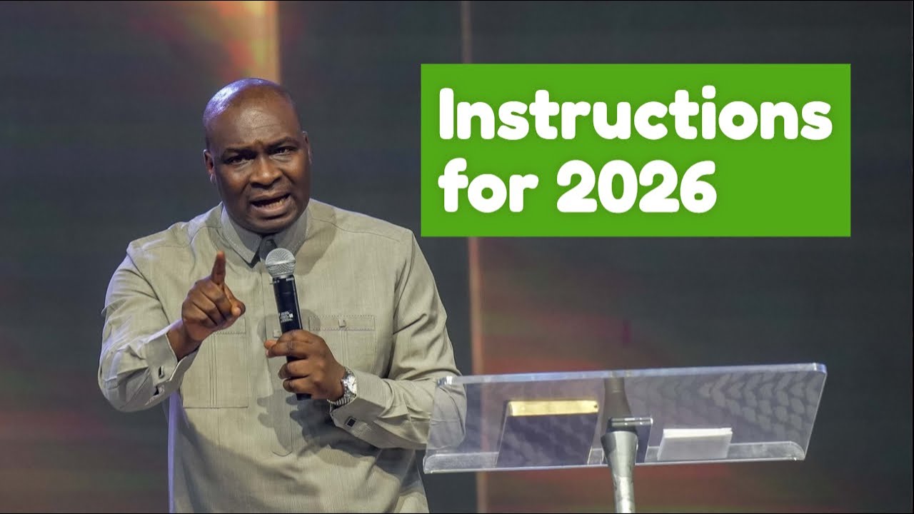 Instructions for Your 2026 — Please Don't Ignore These with Apostle Joshua Selman