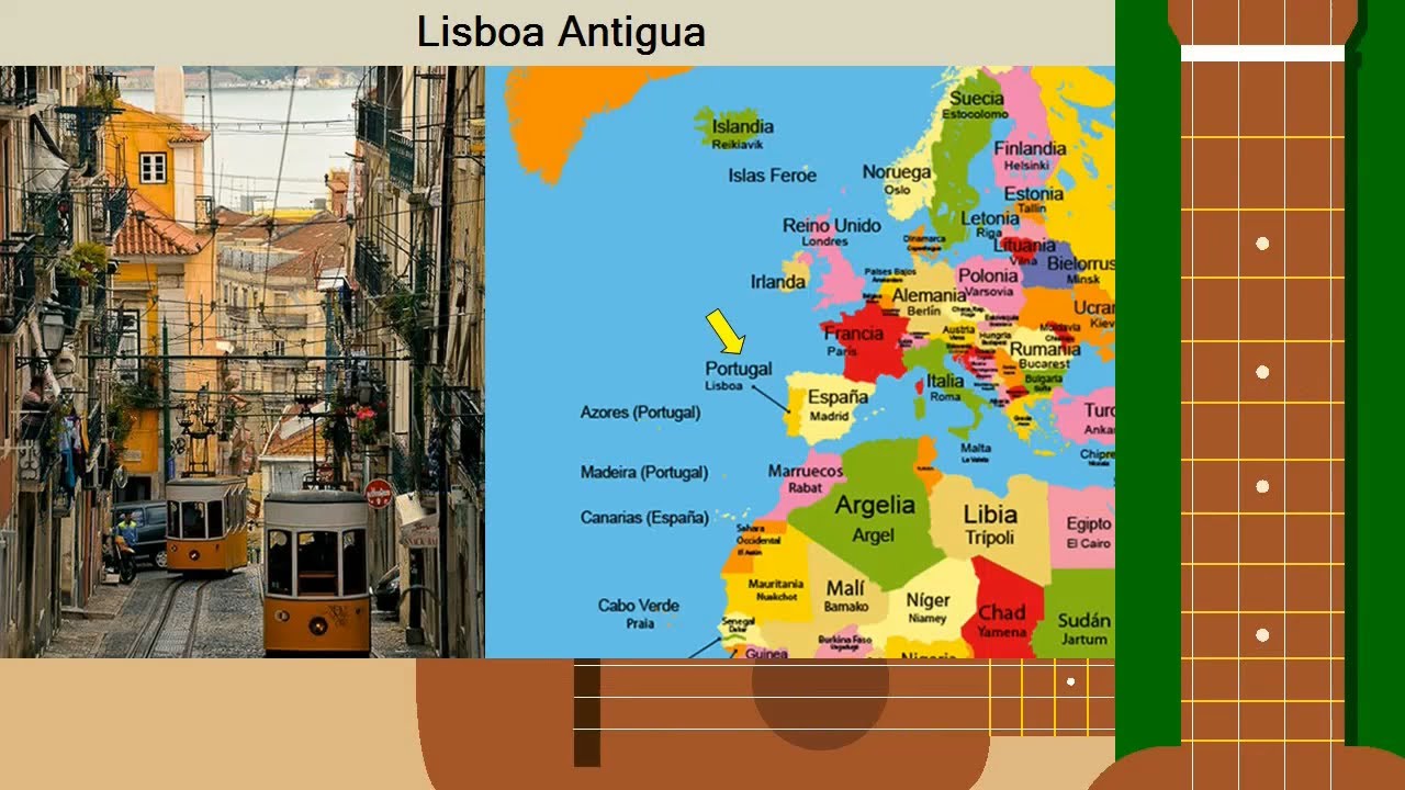 Lisboa Antigua - En Ukelele - En Do menor (9 acordes)