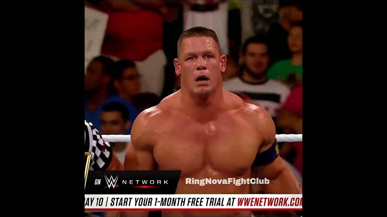 John Cena vs Mark Henry &ndash; WWE TITLE WAR! 😱💥 | Money in the Bank 2013 #Shorts #wwe #viral