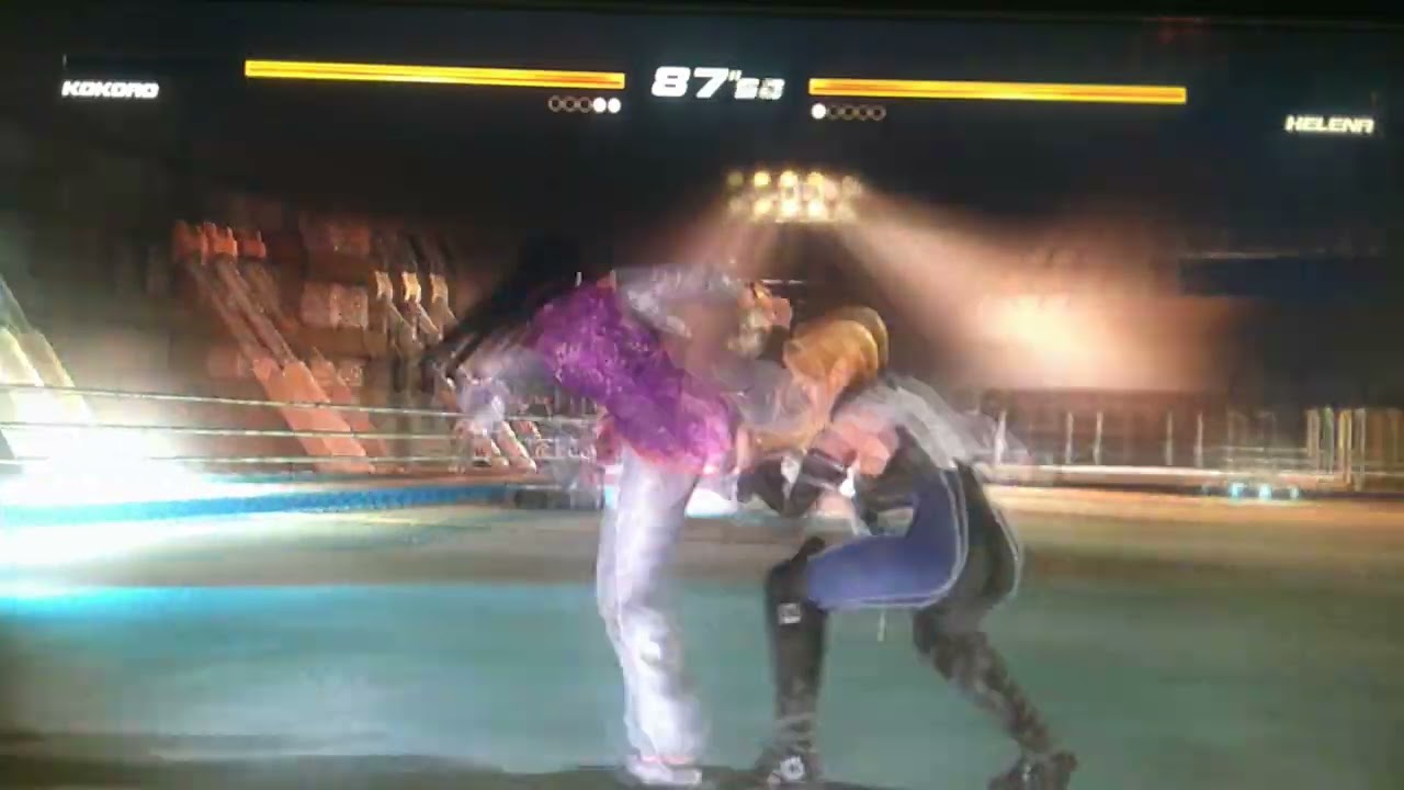 Dead or alive 5 Uitimate Kokoro vs Helena
