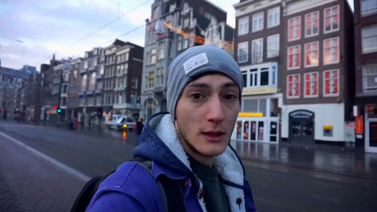 Cos&igrave; &egrave; Amsterdam deserta in Lockdown il 1 gennaio 🇳🇱 Natale in Olanda 3/3