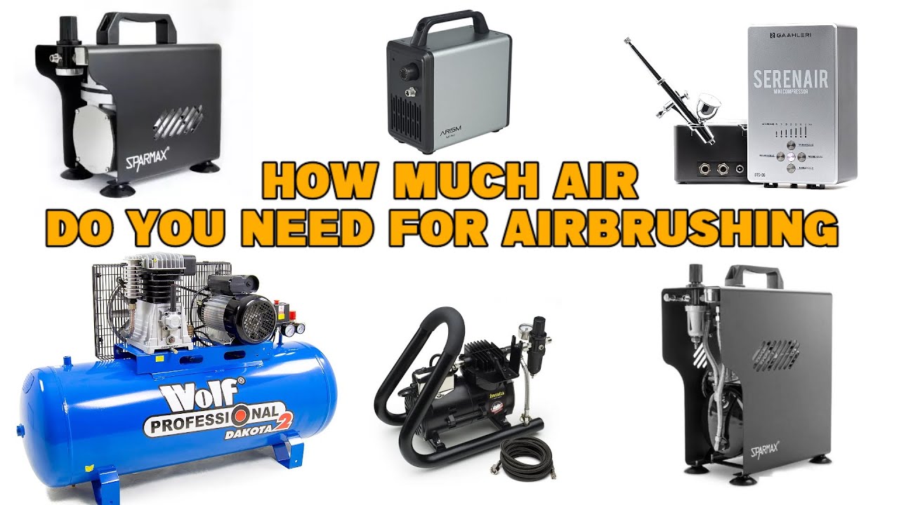 Testing Compressors for Airbrushing