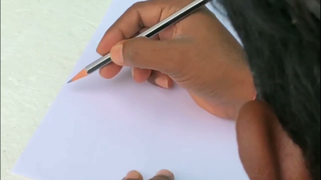 How Drawing M Letter with Pencil by star creatives