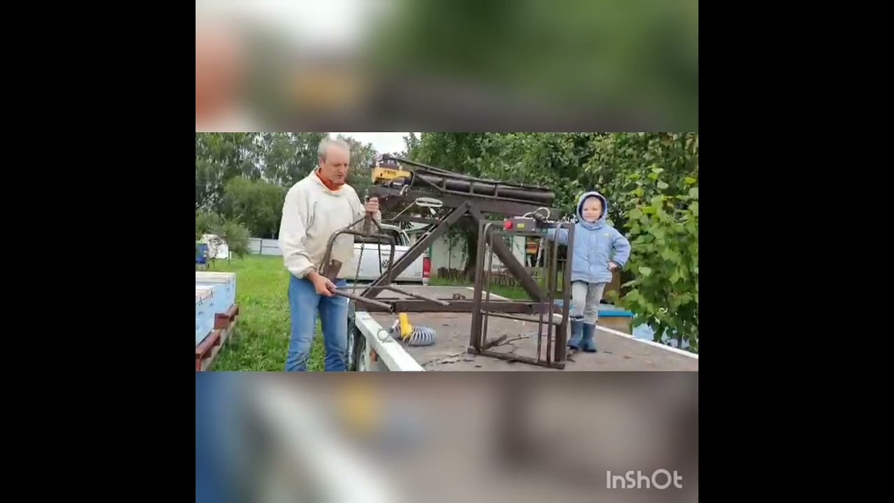 Обзор и работа крана манипулятора пасечного.