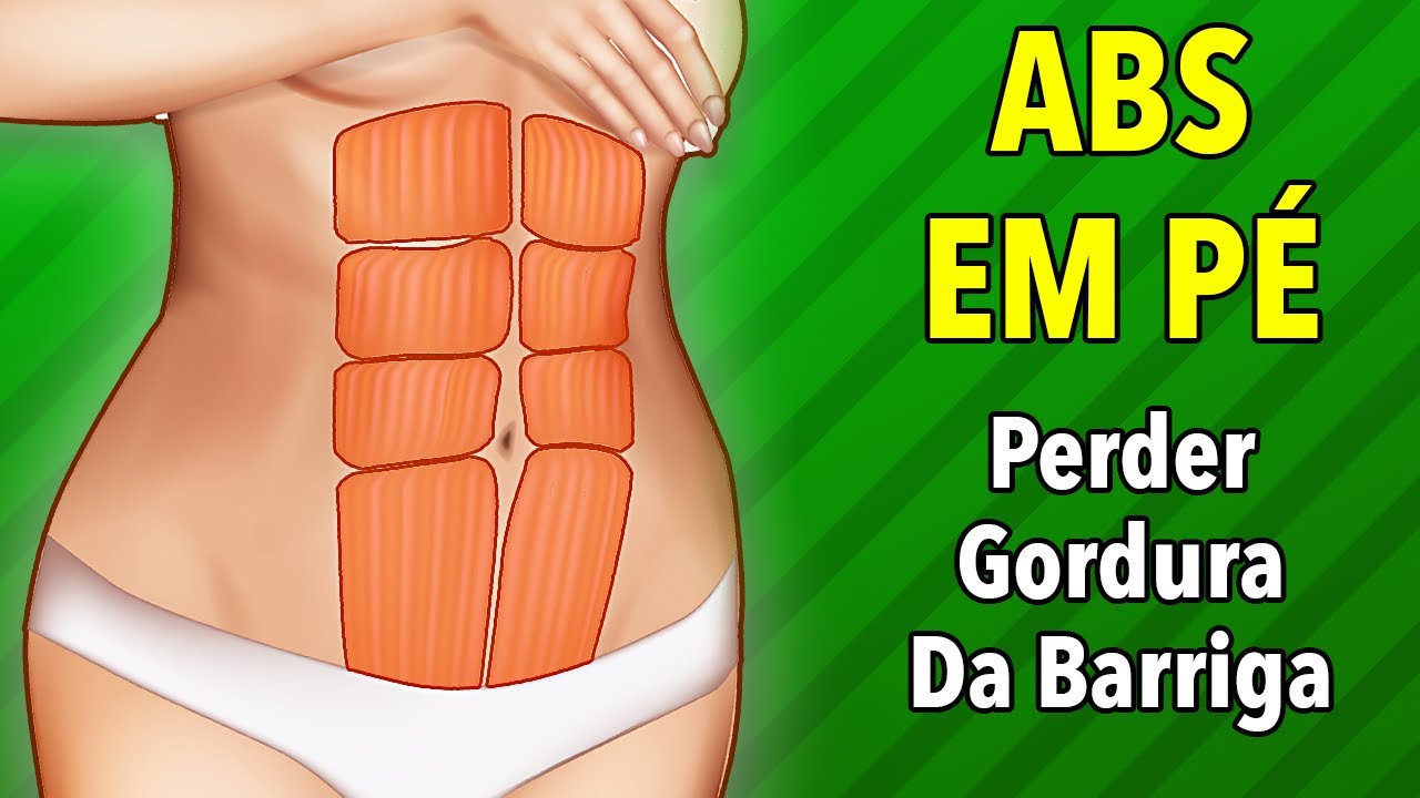 Treino Abdominal Em P&eacute;: Perder Gordura Da Barriga Em Casa
