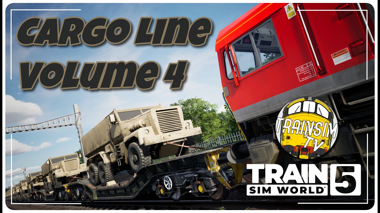 MILITARY VEHICLES | CARGO LINE VOLUME 4 | SKYHOOK GAMES | TRAIN SIM WORLD 5