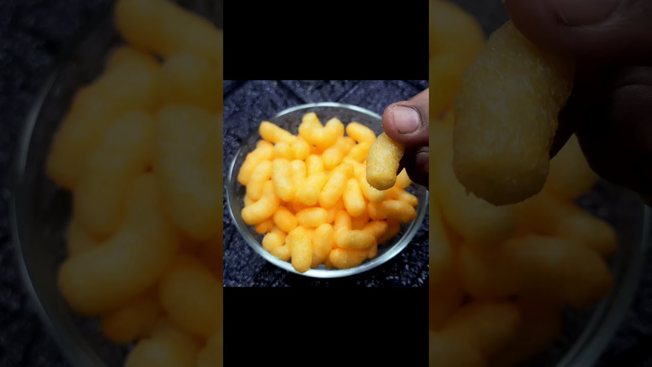 Crispy Cheese Corn Curls #Shorts