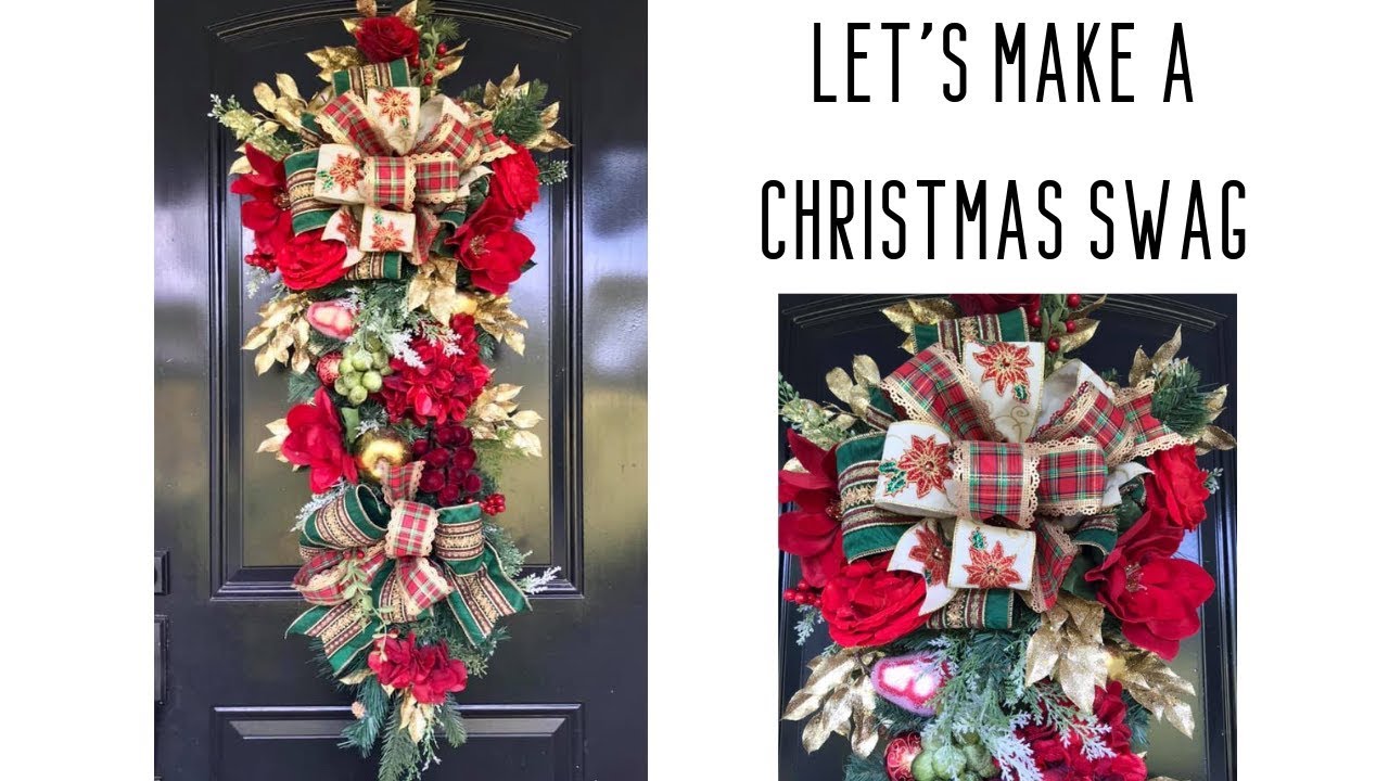 HOW TO MAKE A CHRISTMAS SWAG