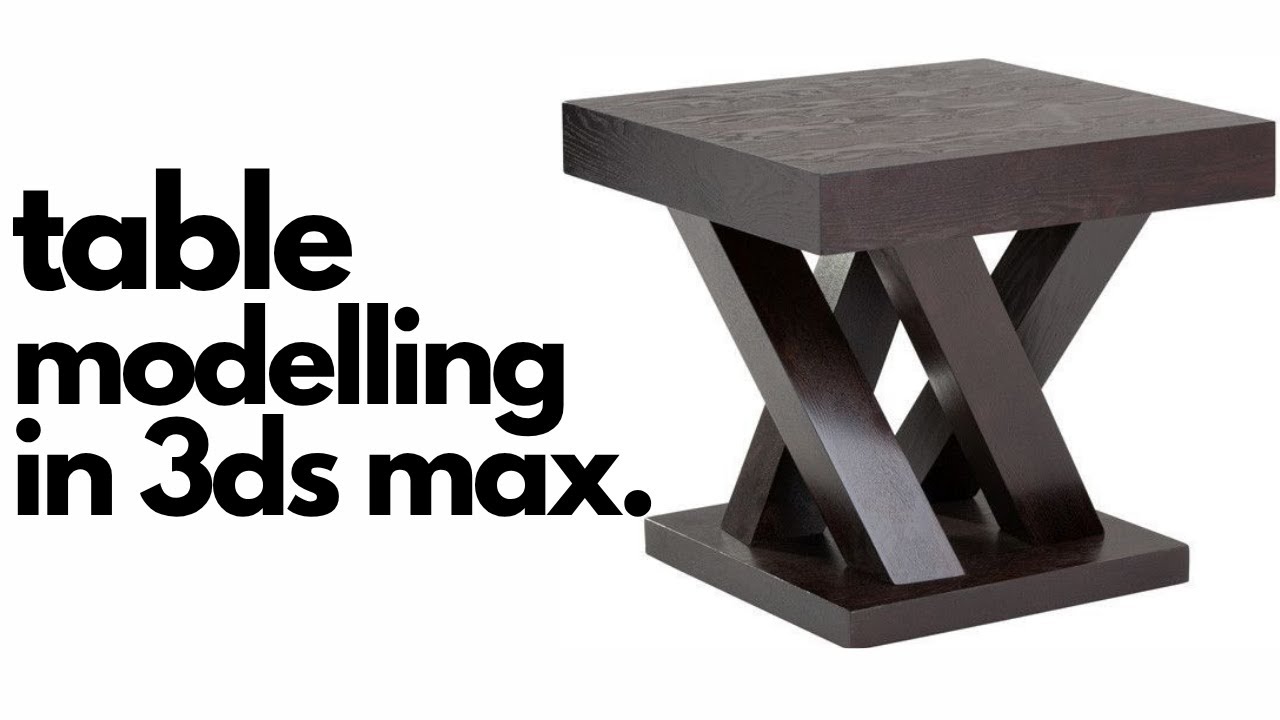Table  Modelling In 3ds Max | Easy Table Modelling |Esthetic Space Decor