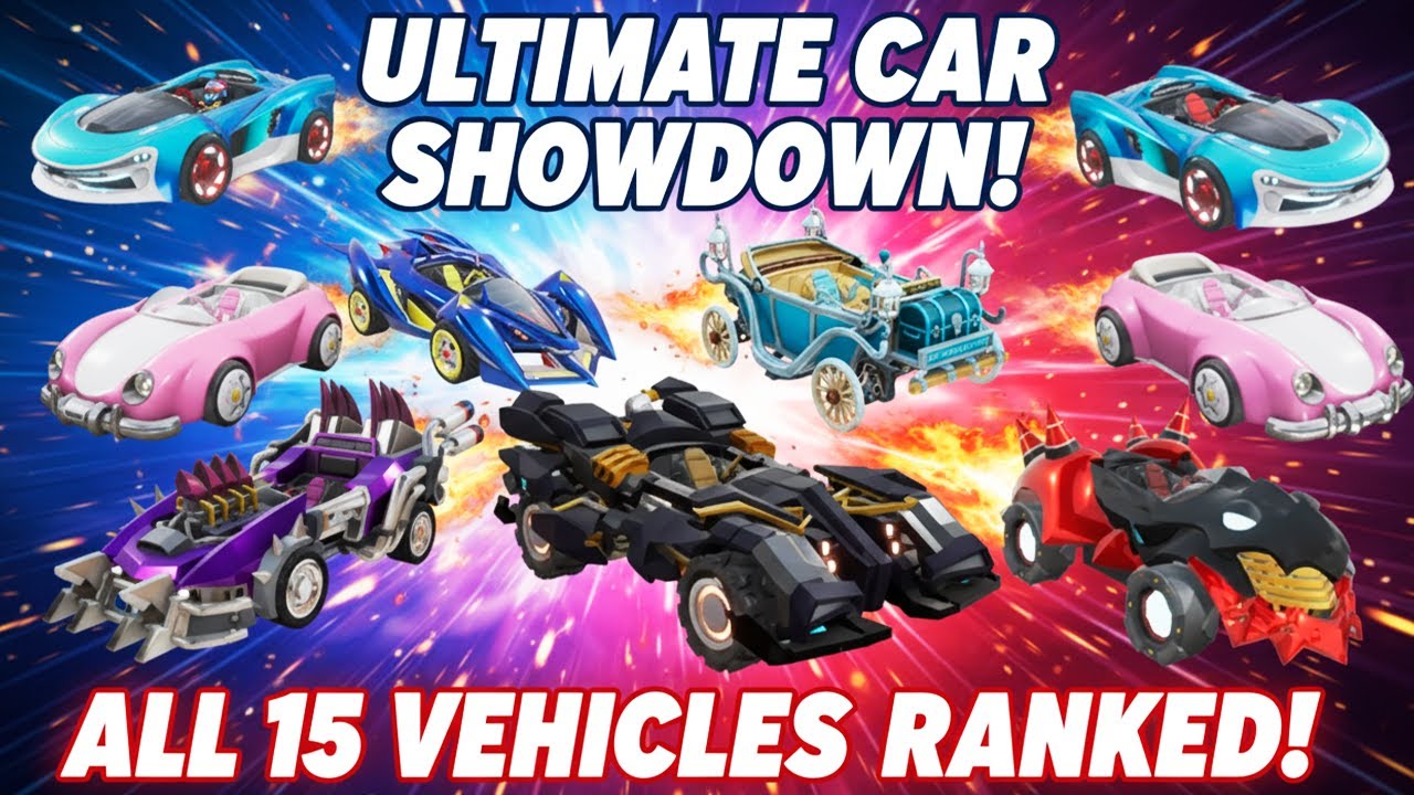 All Cars & Vehicles in Sonic Racing Crossworlds