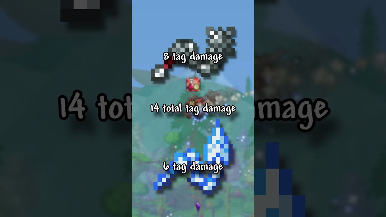 Terraria Whip Stacking Explained in 60 Seconds!