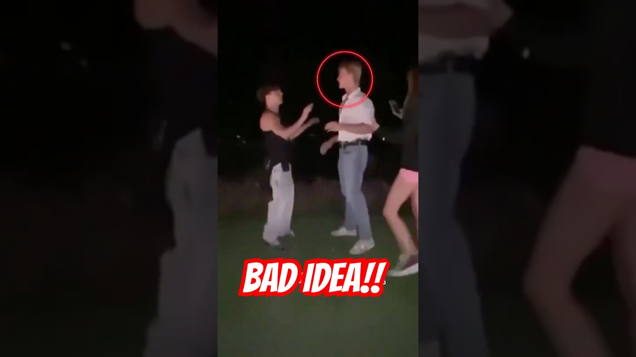 Big Guy Tried to Act Tough&hellip; Bad Idea 🤦&zwj;♂️