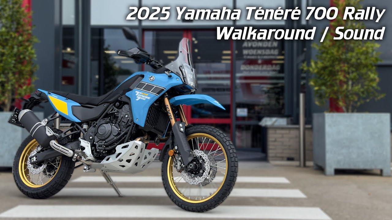 Yamaha Ténéré 700 Rally | Walkaround | Sound