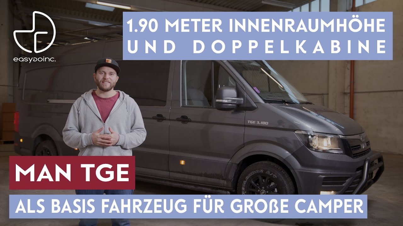 MAN TGE 4x4 als Campervan - Multifunktionale Innenraum-Hülle mit Mehrwert