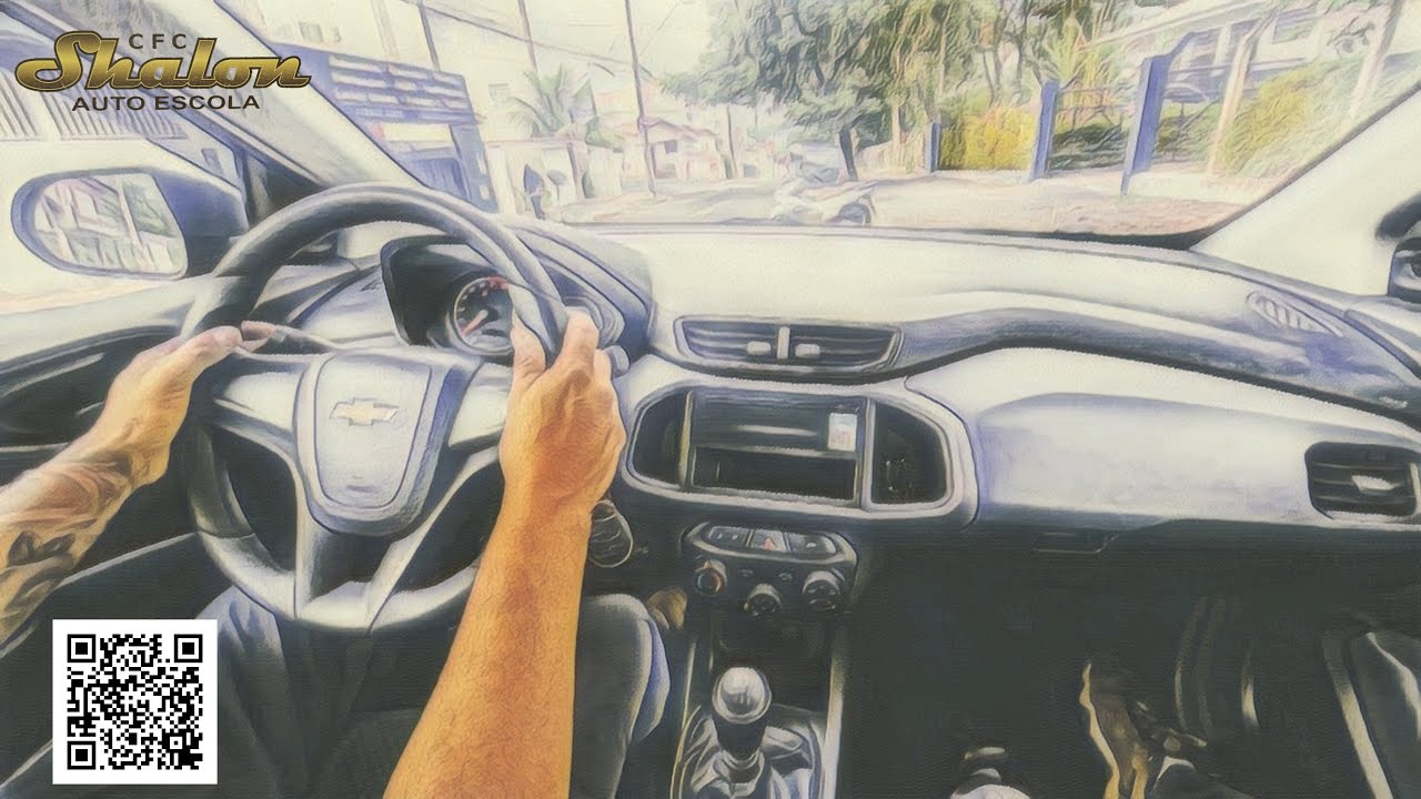 COMO FAZER BALIZA 2 PONTOS (VISÃO DE DENTRO DO CARRO)