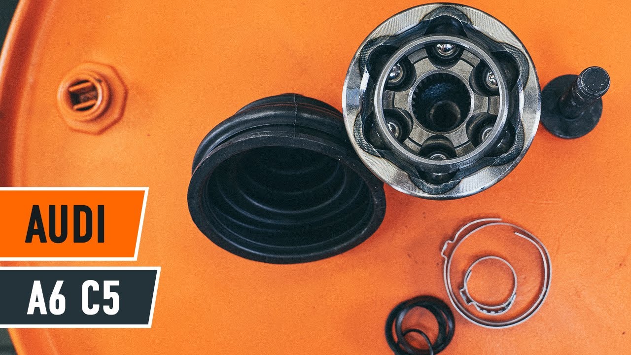 AUDI A6 C5 Avant féltengely csukló csere [ÚTMUTATÓ AUTODOC]