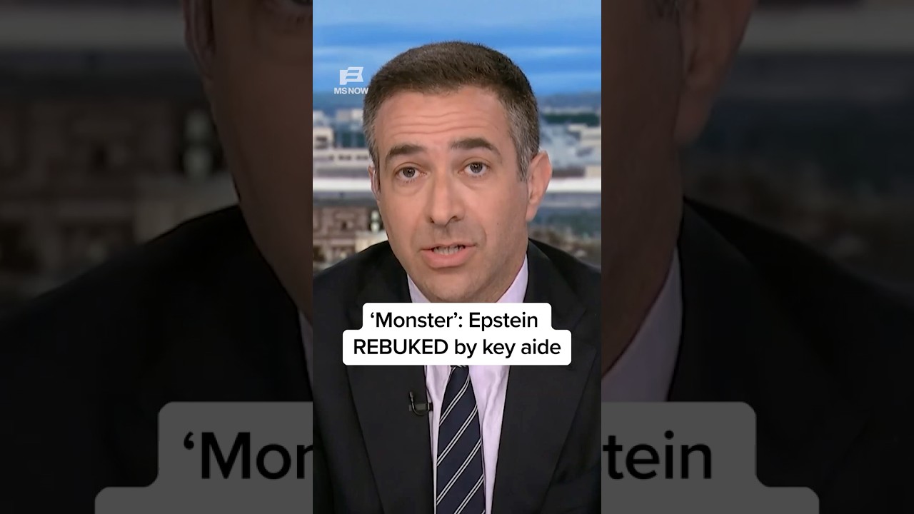 'Monster': Epstein REBUKED by key aide