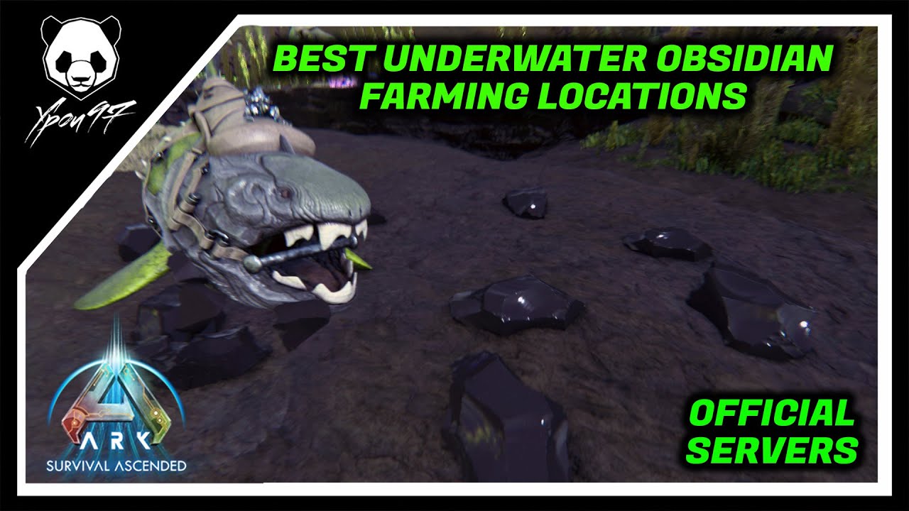 The Best Underwater Obsidian Spots In Astraeos | ARK: Survival Ascended