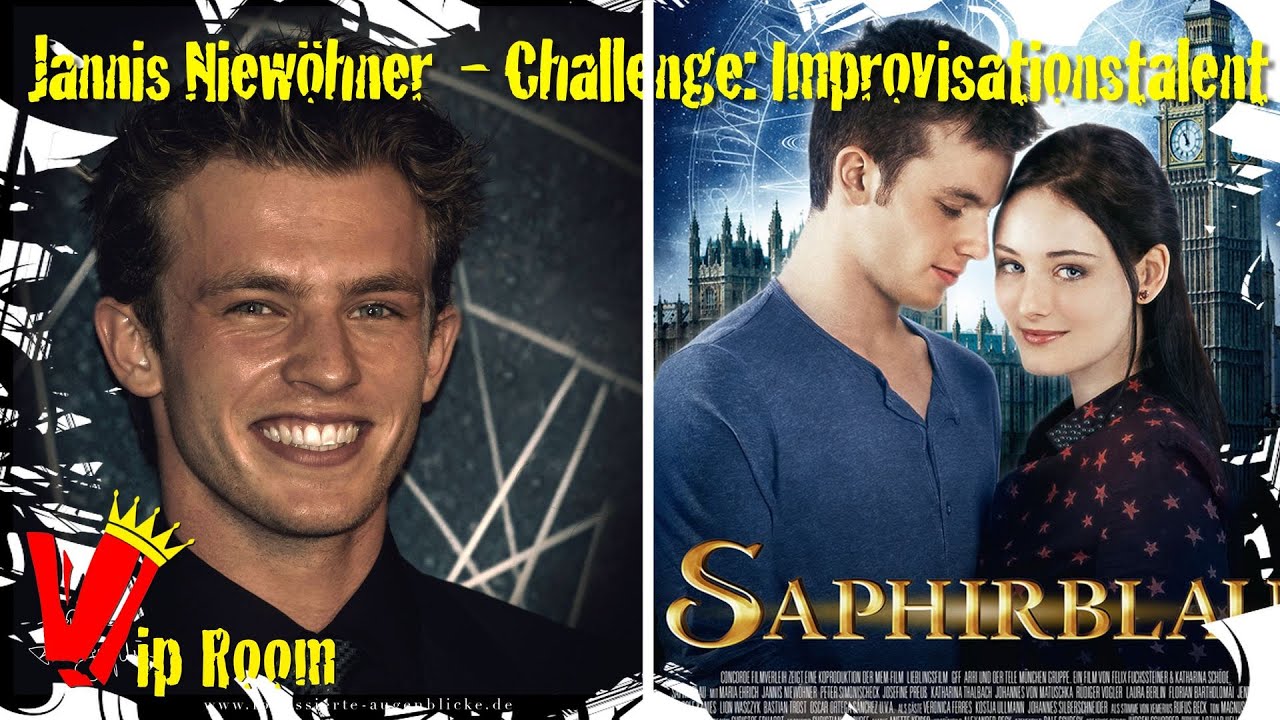 Saphirblau mit Improvisationstalent Jannis Niewöhner