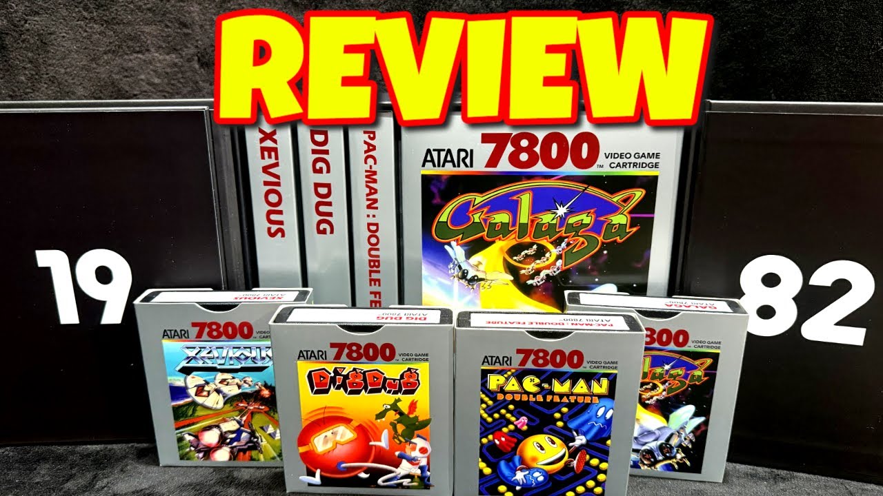 Новые физические релизы от Atari: Galaga, Pac Man, Dig Dug и другие!