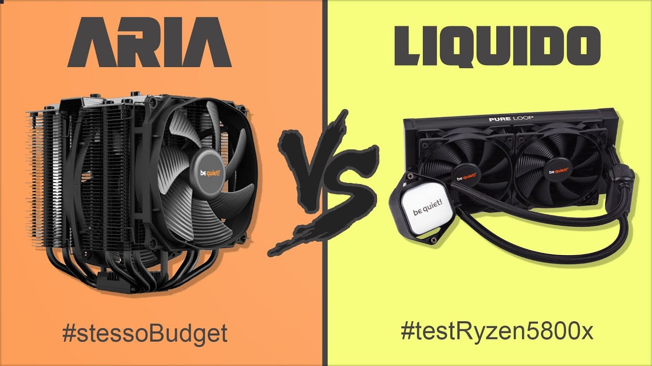 ARIA vs LIQUIDO: a parità di budget quale dissipatore scegliere?