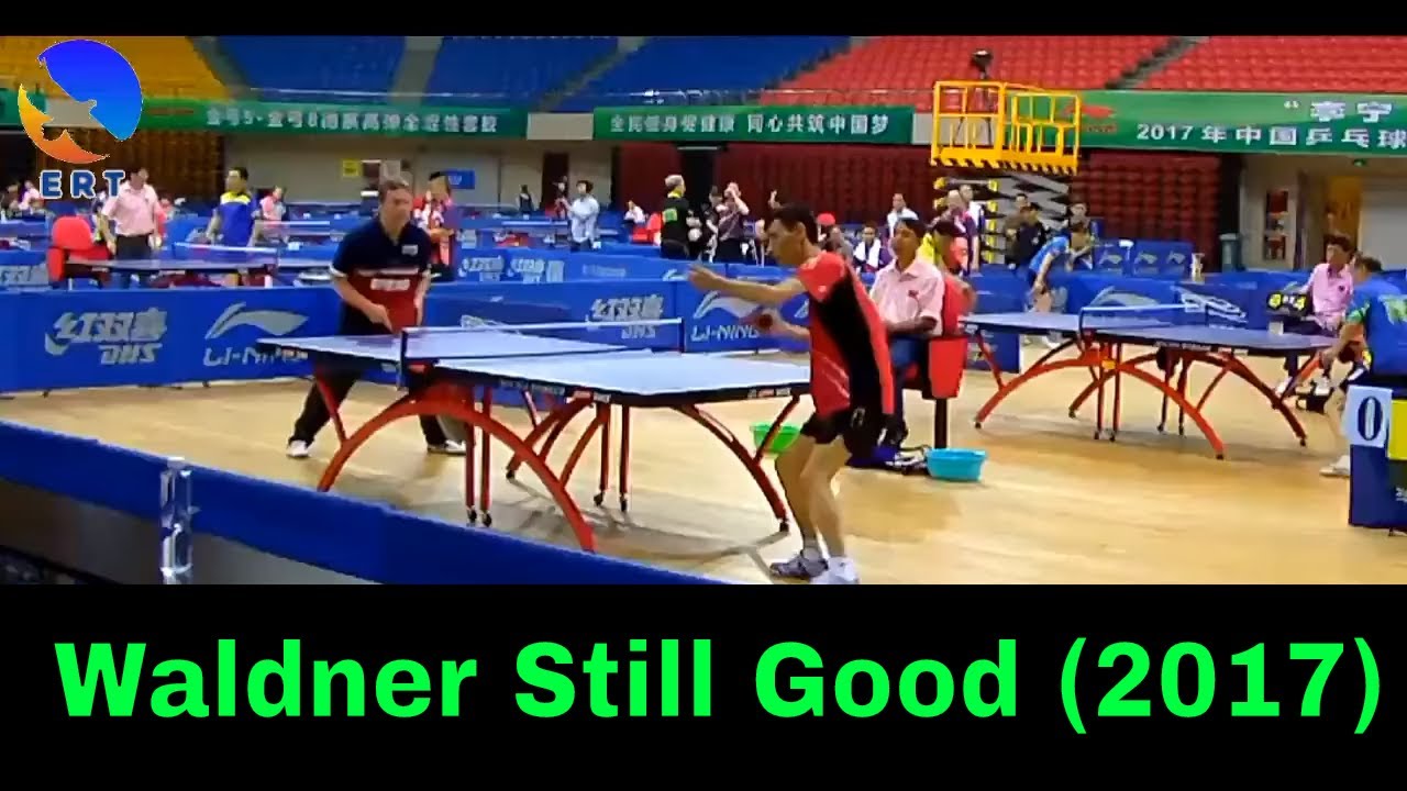 Jan-Ove Waldner vs Chinese Penhold Chopper (2017)