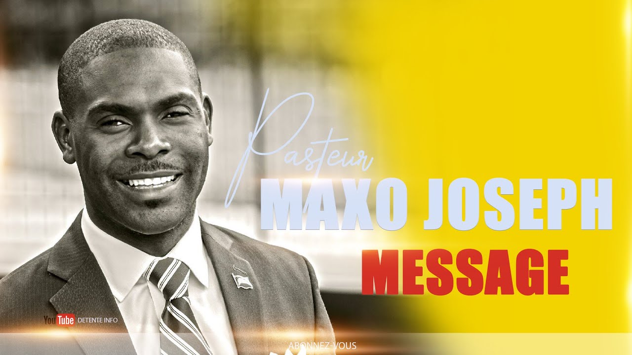 Vibrant Message Pasteur Maxo Joseph | Le réveil est possible avec les hommes de Dieu.