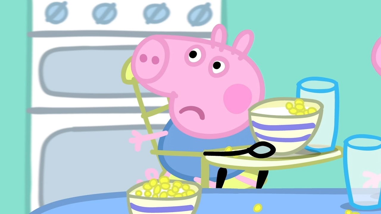 Peppa Malac | csuklás | Rajzfilmek gyerekeknek