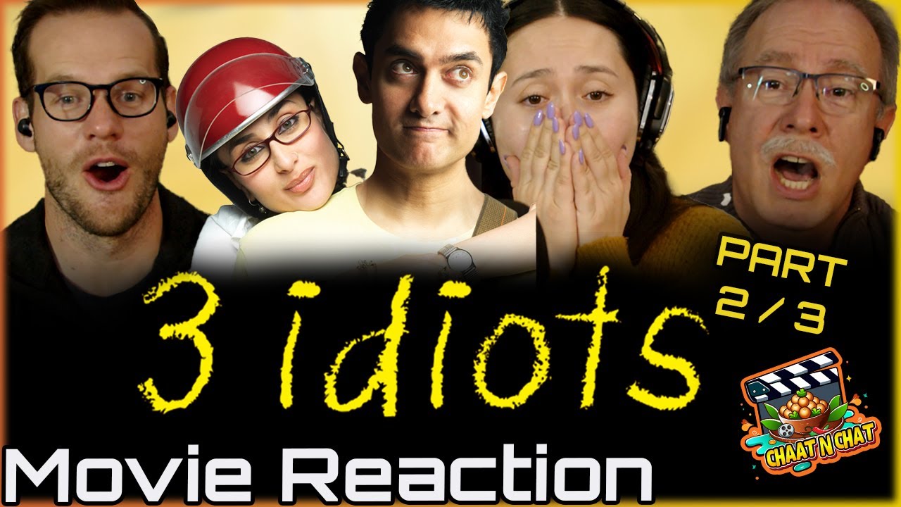 3 IDIOTS Movie Reaction Part 2 | Aamir Khan | Madhavan | Boman Irani | Kareena Kapoor