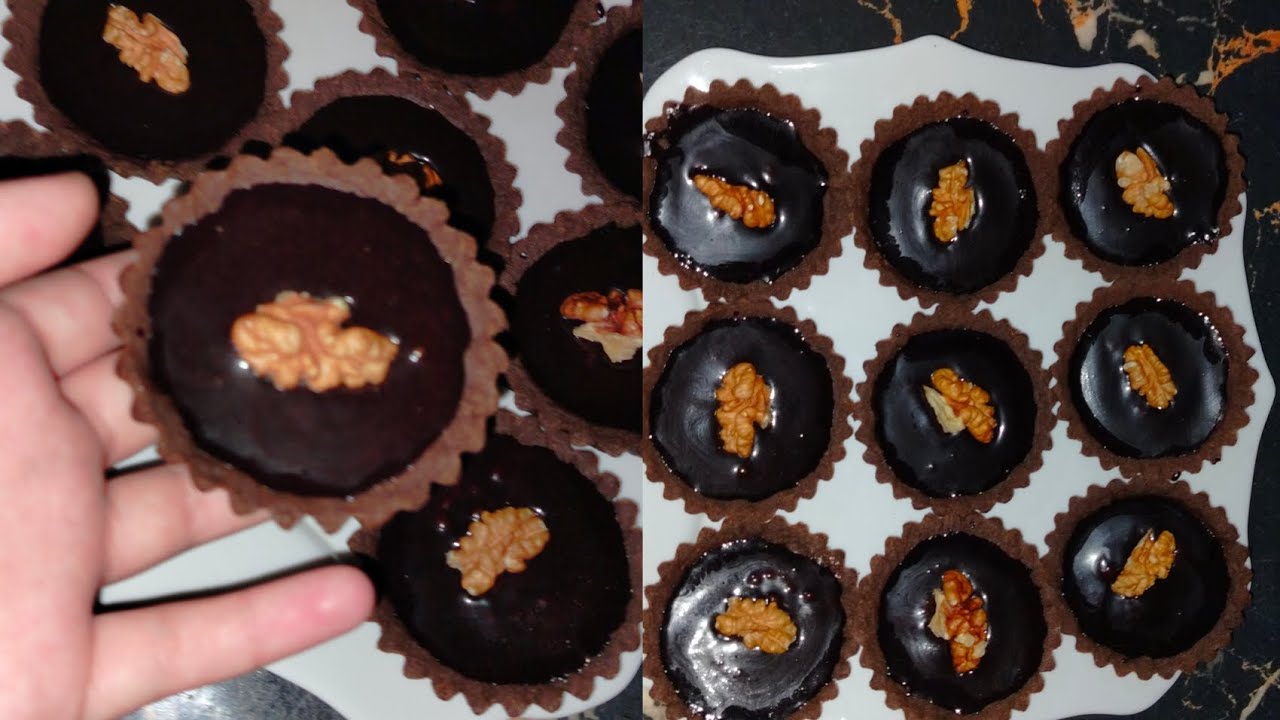 تارتولات الشكولا 🍫 و الكراميل بنة عظيمة بمكونات بسيطة 