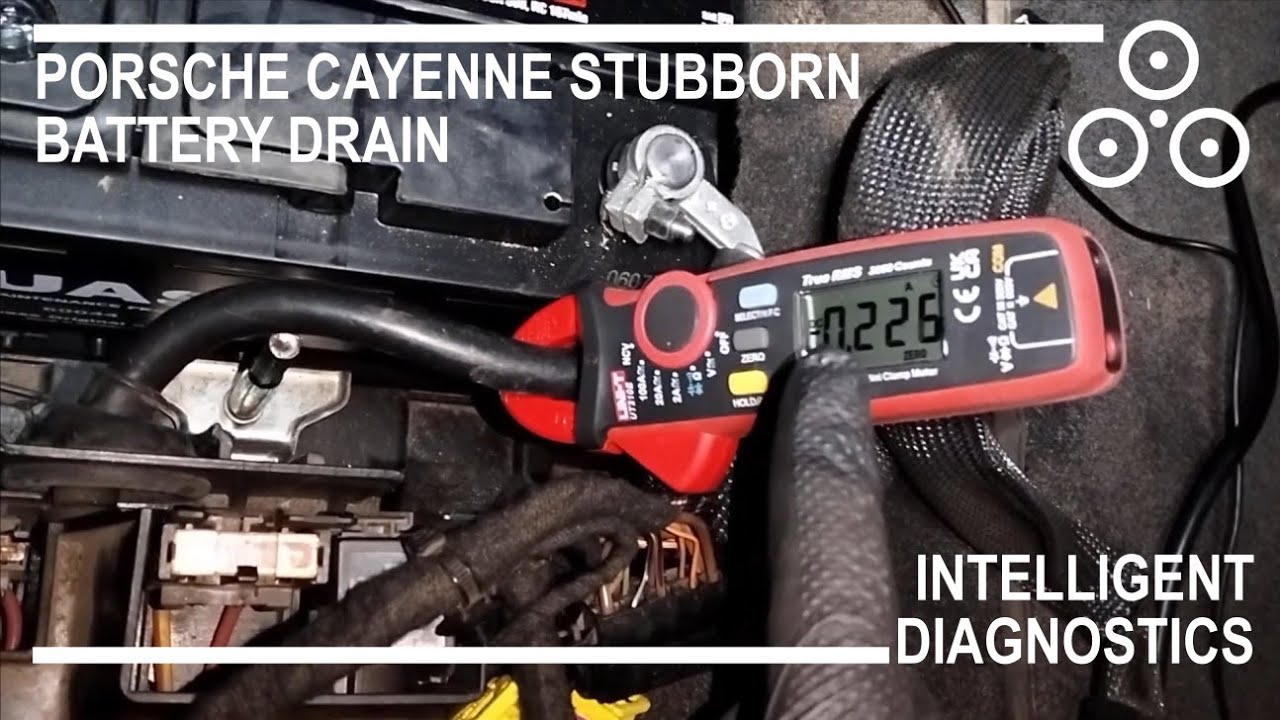 2004 PORSCHE CAYENNE BATTERY DRAIN DIAGNOSIS