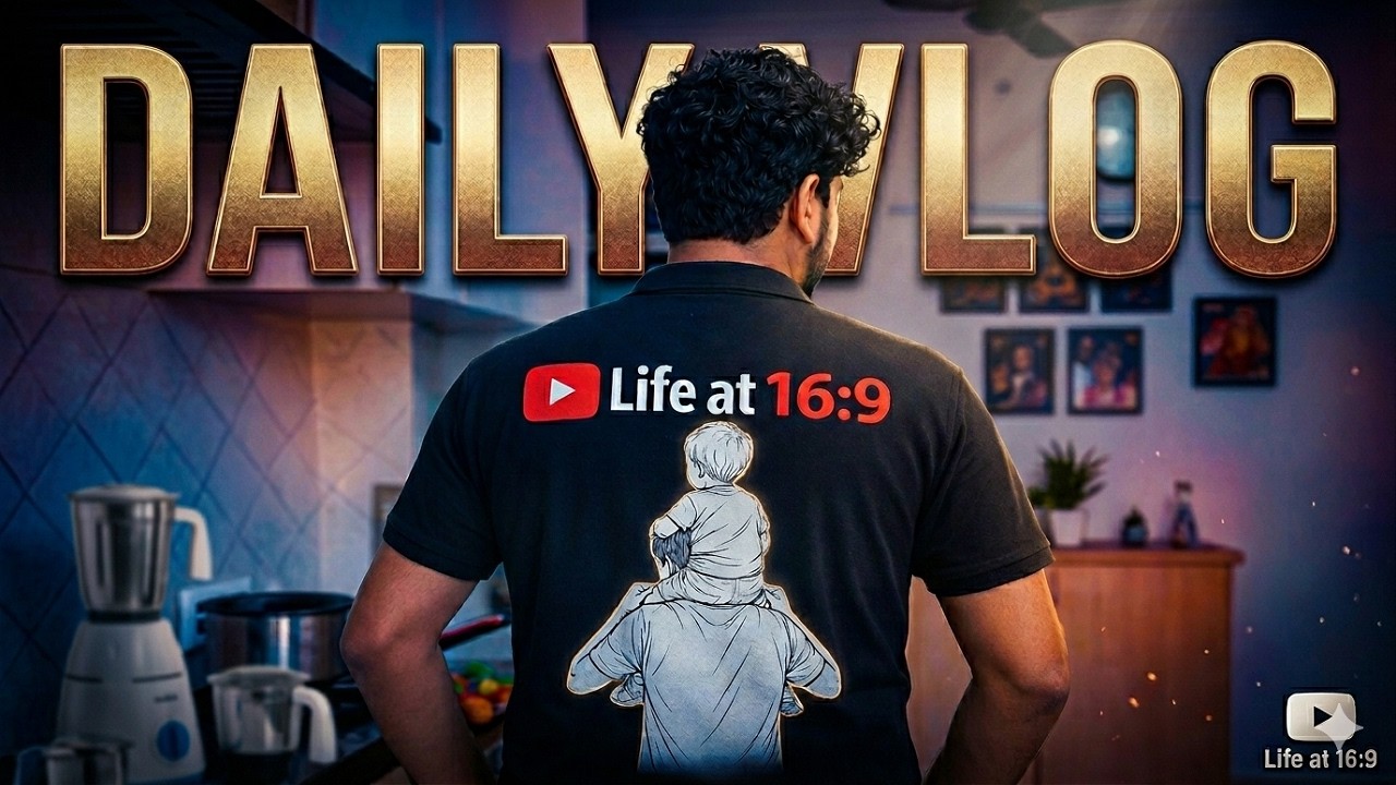 आज मैंने अपनी T-shirt Paint कर दी, और बताया अपने Channel के बारे में | Daily Vlog | Life at 16:9