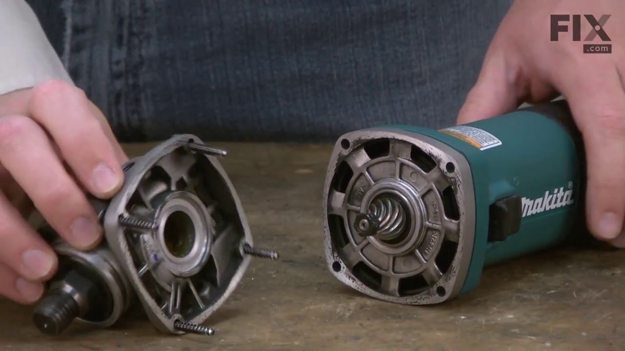 Makita Angle Grinder Repair – How to replace the Ball Bearing 629LLB