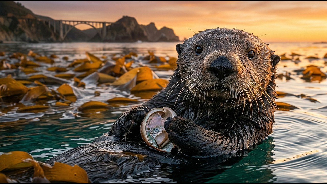 [California Coast 4K] : Wild Pacific Wildlife & Big Sur Landscapes | Relaxing Nature Sounds