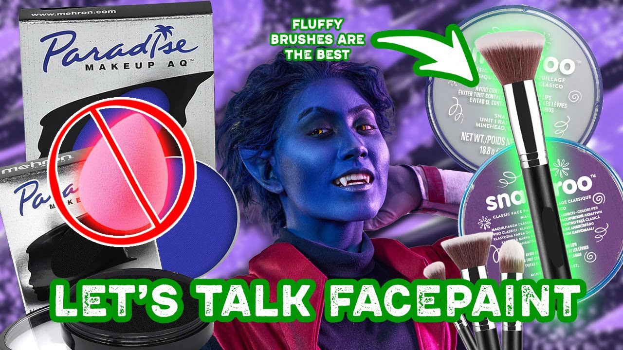 Facepaint for Cosplay (Products I Use and Application)