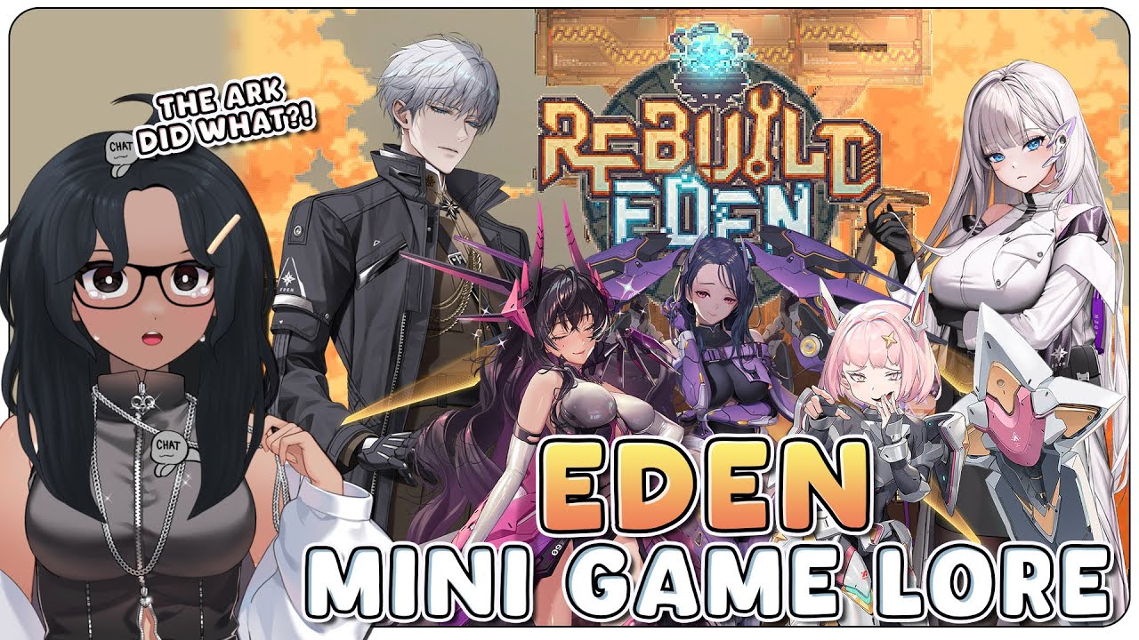 THE ARK DID WHAT?! MINI GAME LORE! REBUILD EDEN | Goddess Of Victory Nikke | VOD