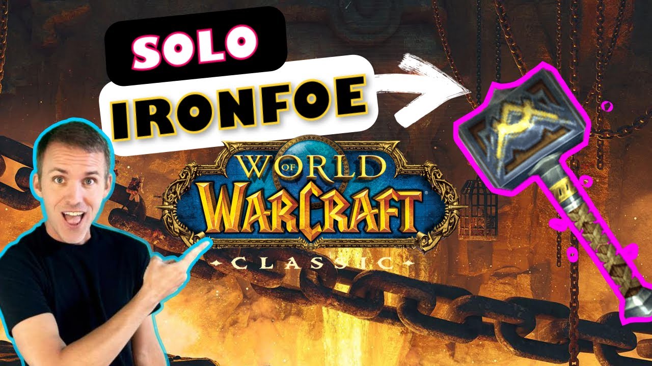 How To Solo BRD For Ironfoe as a Paladin