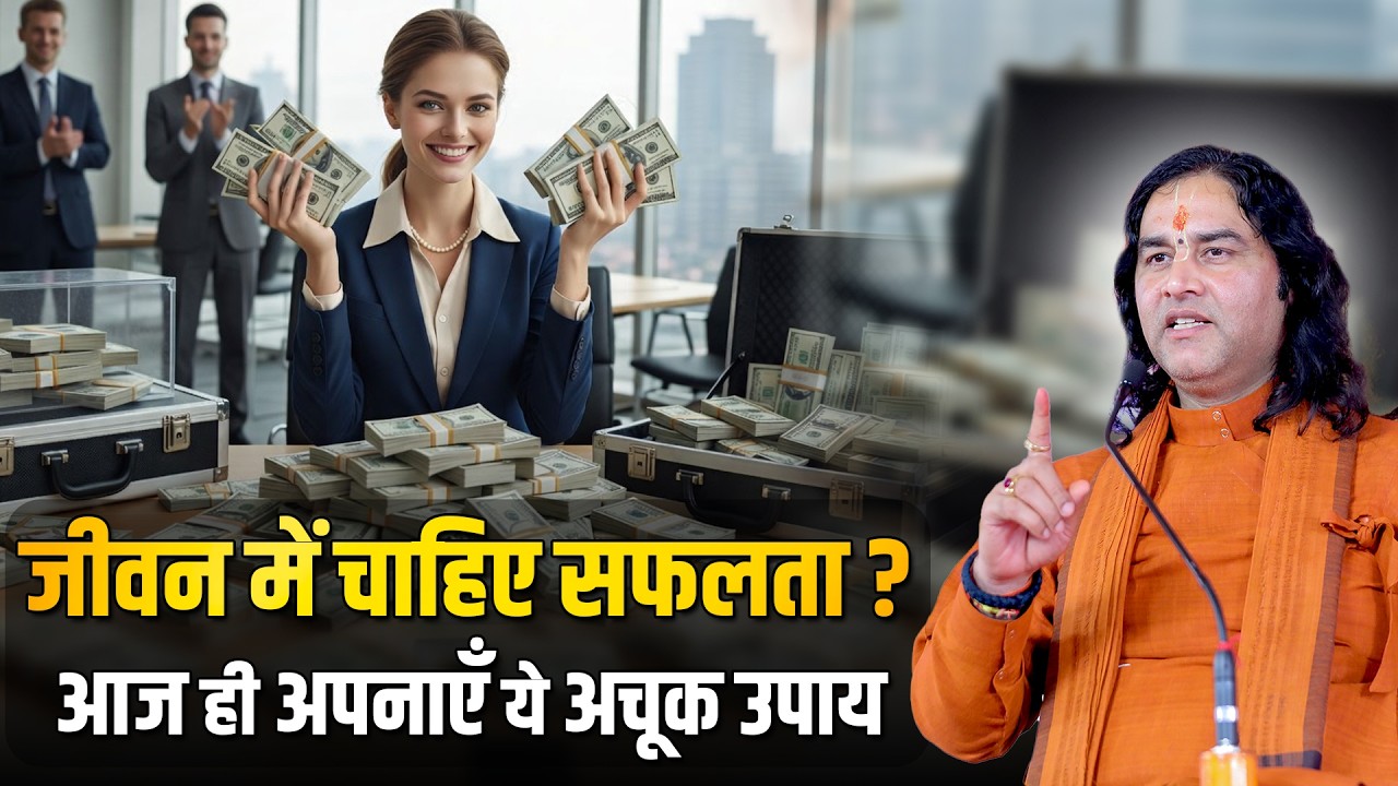 जीवन में चाहिए सफलता ? आज ही अपनाएँ ये अचूक उपाय !  Shri Devkinandan Thakur Ji