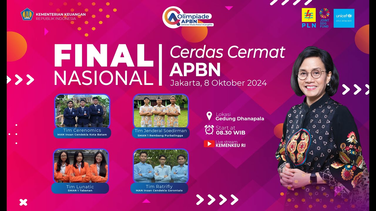 [LIVE] - Final Nasional Cerdas Cermat Olimpiade APBN 2024