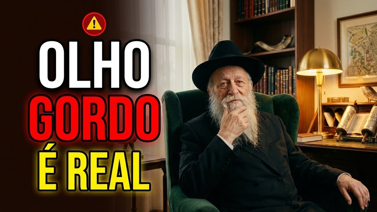 🔴PARE De Fazer Estas 3 Coisas AGORA — Lei Do Olho Gordo | Cabala | Rabino Bilionário ALERTA