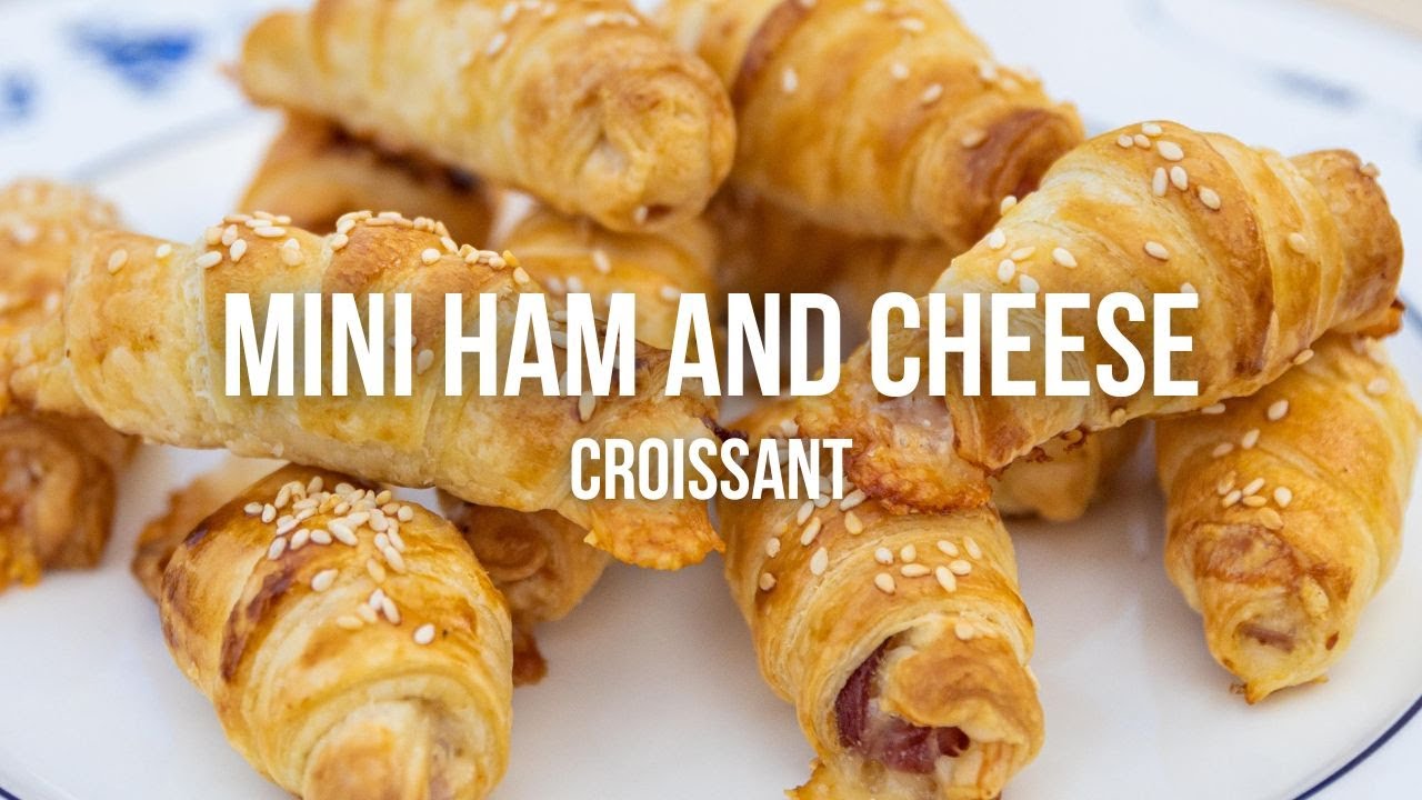 Mini Ham and Cheese Croissant