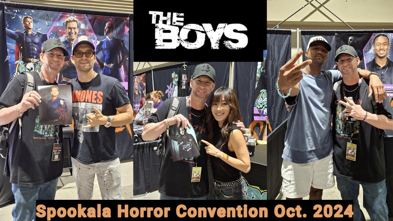 Spookala Horror Convention Oct. 2024 Pickups: Meeting the Cast of 
