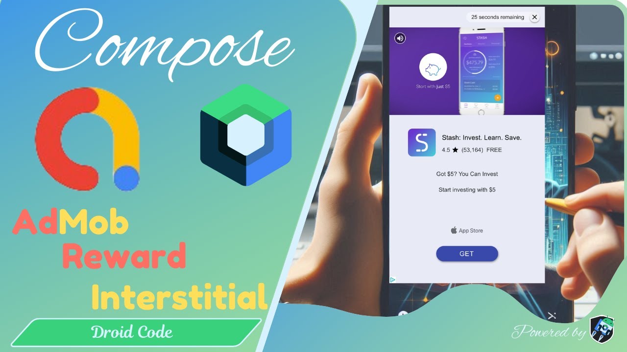 AdMob Rewarded Interstitial | Compose | Droid code | 2024